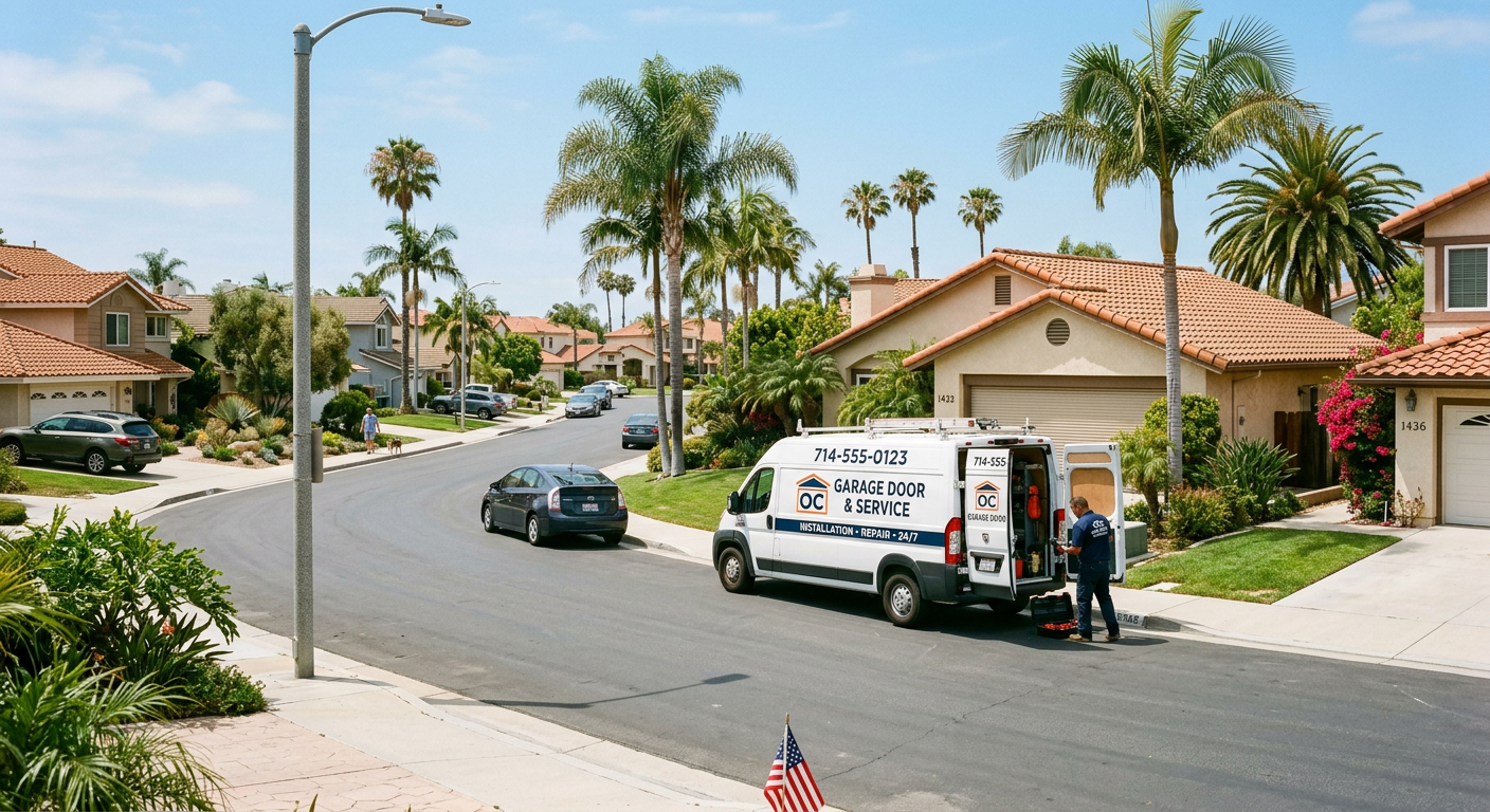 House Garage Doors in Orange County California