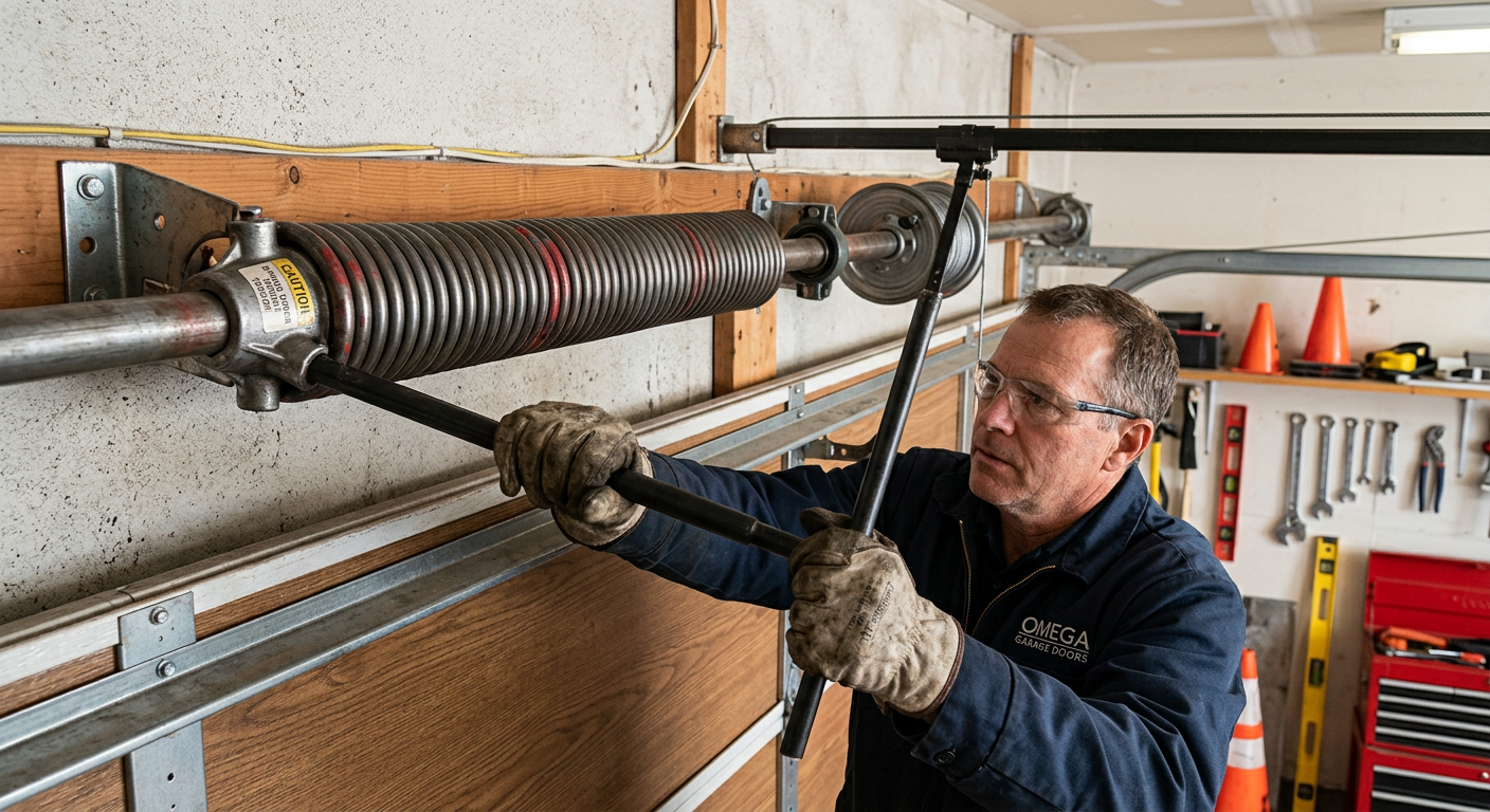 Garage Door Spring Replacement in Fountain Valley CA