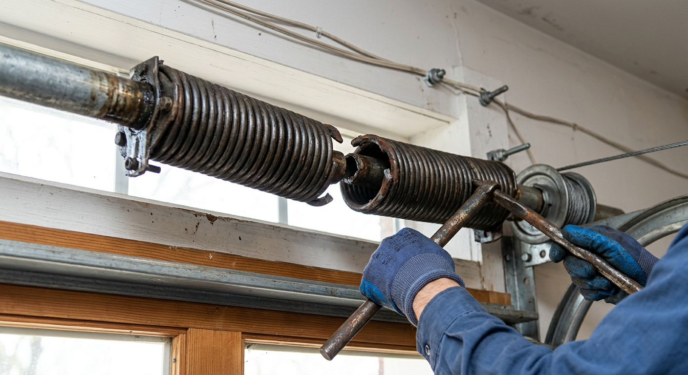 Garage Door Cable Replacement in Fountain Valley CA