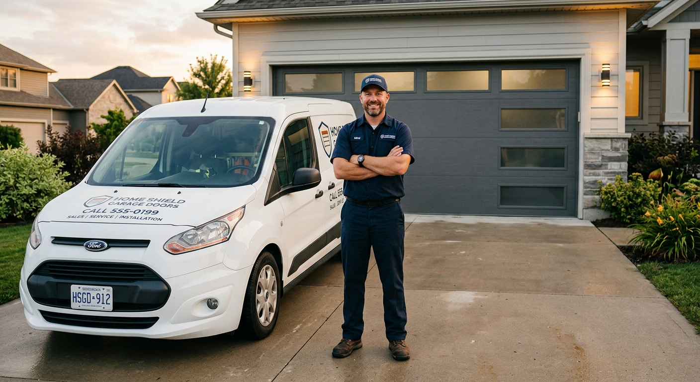 House Garage Doors technician team